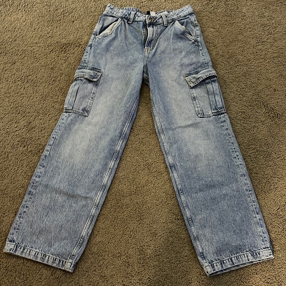 Divided h&m jeans size 6 blue